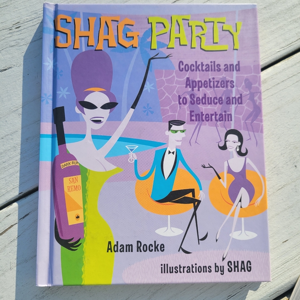 Shag Party & Party Girl Cookbooks ~ Tiki  Retro ~ Cocktails ~ Entertaining ~ GUC